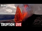 LIVE: Hawaii's Kilauea volcano erupts spewing lava into the air