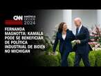 Fernanda Magnotta: Kamala pode se beneficiar de política industrial de Biden no Michigan | CNN 360°