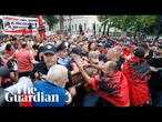 Protesters clash with police in Albania over Jared Kushner-backed luxury resort