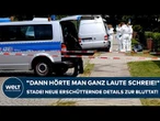 STADE: "Dann hörte man ganz laute Schreie!" Sechs Tote! Neue erschütternde Details zur Bluttat!