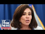Judge Jeanine Pirro holds presser on reflecting pool vandalism