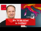 Bis zu 46 Grad: Sizilien ächzt unter extremer Hitzewelle