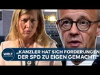 WAFFENSTOPP: SPD hochzufrieden über Merz' Israel-Entscheidung „Hat sich Forderung zu eigen gemacht"