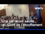 En Louisiane, cette serveuse sauve un client de l'étouffement grâce à la méthode Heimlich