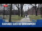 Harvard University sues Trump administration over ban on foreign students