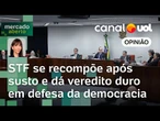 STF se recompõe após susto com voto de Fux e dá veredito duro em defesa da democracia | Amanda Klein