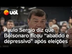 Ex-ministro diz que Bolsonaro ficou abatido nos dias após perda das eleições: ‘Foi quase um velório’