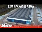 Inside the biggest parcel station in Europe