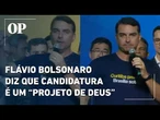 Em Curitiba, Flávio Bolsonaro diz não ter dúvidas que sofrerá tentativas de assassinato