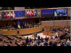 Standing ovation in Parlamento europeo dopo il discorso di Zelensky