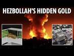 Israel strikes Hezbollah targets in Beirut as terror group's hidden stash of gold revealed