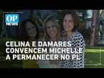 Celina e Damares entram em campo e barram desfiliação de Michelle Bolsonaro após crise | O POVO NEWS