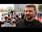 Volodymyr Zelenskyy calls for immediate, unconditional ceasefire
