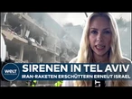 ISRAEL: Sirenenalarm in Tel Aviv – Weniger Raketeneinschläge, aber keine Entwarnung