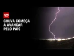 Previsão do tempo: chuva começa a avançar pelo país | CNN NOVO DIA