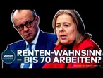 RENTENREFORM: Arbeiten bis 70 und Aus für die abschlagsfreie Rente? Diese Pläne sorgen für Wirbel