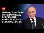 Lourival Sant’Anna: Putin não virá ao G20 para não aparecer isolado de demais líderes |CNN PrimeTime