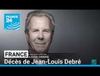 Mort de Jean-Louis Debré, ancien président du Conseil constitutionnel • FRANCE 24