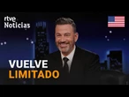 JIMMY KIMMEL: DISNEY anuncia el REGRESO de su PROGRAMA, CANCELADO por sus PALABRAS sobre KIRK | RTVE