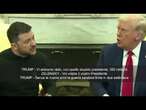 Trump: Senza Usa guerra finiva in due settimane. Zelensky: In 3 giorni come dice Putin