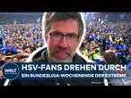 BUNDESLIGA: HSV wieder erstklassig – "Das Volksparkstadion ist komplett verwüstet!"
