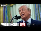 LIVE: Trump attends Freedom 250 Grad Prix Showcase at the White House