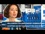 SPRITPREIS-KRISE: Verbraucher zweifeln am Tankrabatt! Profitieren am Ende nur die Ölkonzerne?