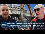 35 Jahre deutsche Einheit: Infrastruktur? „Im Westen ist es schlimmer, maroder!“ | Ihre Stimme