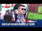 Kneecap star at court for terror offence hearing