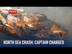 BREAKING: Russian captain of ship in North Sea crash charged with gross negligence manslaughter