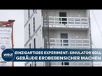 ERDBEBEN-SIMULATOR IN SAN DIEGO: Kann dieses Gebäude das nächste große Beben überstehen?