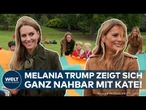 USA/ROYALS: Überraschend entspannt! First Lady Melania Trump bei den Pfadfindern!