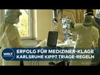 DEUTSCHLAND: „Wer wird zuerst gerettet?“ Verfassungsgericht kippt Triage-Regeln!