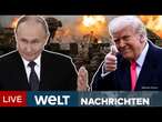 UKRAINE-KRIEG: Donald Trump freut sich auf "sehr produktives Gespräch" mit Putin | WELT Livestream