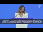 Meloni ad Astana: Italia ha tracciato la rotta col primo Vertice Ue-Asia Centrale