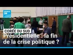 Corée du Sud : une élection présidentielle pour mettre fin à la crise politique • FRANCE 24