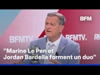 Candidature de Marine Le Pen: "Il fallait qu'elle aille au bout de ce chemin-là", estime Louis Aliot