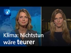 COP: Transformationsforscherin Göpel fordert mehr Klimaschutz | tagesthemen-Interview