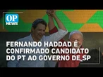 PT lança Haddad ao governo de SP em convenção em Campinas com presença de Lula | O POVO NEWS