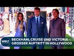 HOLLYWOOD: David Beckham erhält seinen Stern auf dem legendären "Walk of Fame"
