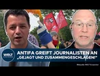 ERFURT: Antifa-Angriff! Reporter bei Parteitag der AfD "gejagt und zusammengeschlagen"