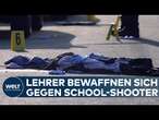 SCHULSCHIEßEREIEN IN DEN USA: Kugelsichere Ranzen und bewaffnete Lehrer sollen Schüler schützen!