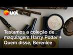 Testamos as maquiagens do Harry Potter: 'Lindo, nostálgico e dura bem'