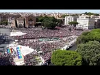 Corteo pro Gaza a Roma, Rula Jebreal: "Riconoscere che c'è un genocidio è unico modo per fermarlo"