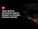Veja momento que aeroporto no RJ ficou às escuras durante apagão | CNN NOVO DIA