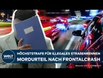 SAARLAND: "Das war kein Unfall, das war Mord“ ! Gericht wertet illegales Autorennen mit Höchststrafe