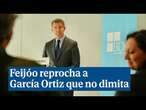 Feijóo reprocha a García Ortiz que no dimita pese al dictamen del Consejo Fiscal y ataca a Sánchez