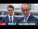 PUTSCH-GERÜCHTE IN DER CDU: Unmut gegenüber Merz ‒ Kommt ein Kanzler-Austausch? | WELT LIVESTREAM