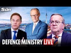 LIVE: Nato sec Mark Rutte speaks to press during Germany visit