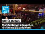 Corée du Sud : manifestations devant la résidence du président Yoon Suk-Yeol • FRANCE 24